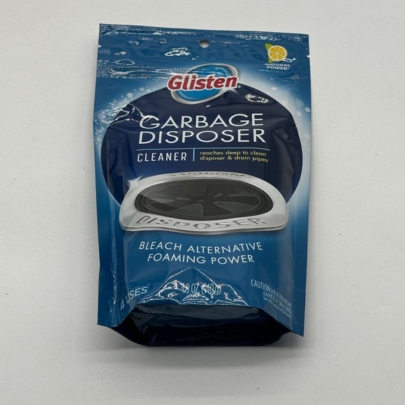 Glisten Garbage Disposer Cleaner Foaming Powder, 4 Uses - Picture 5 of 5